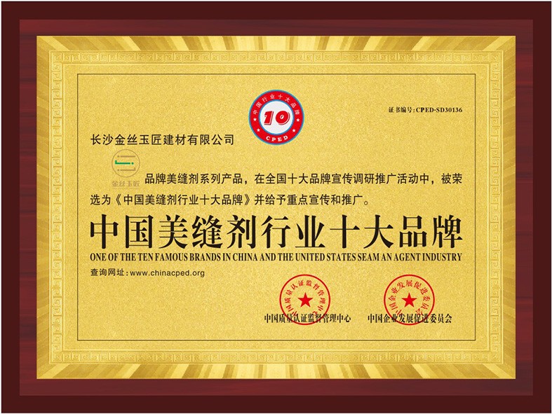 中国美缝剂行业十大品牌(图1)