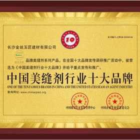 中国美缝剂行业十大品牌